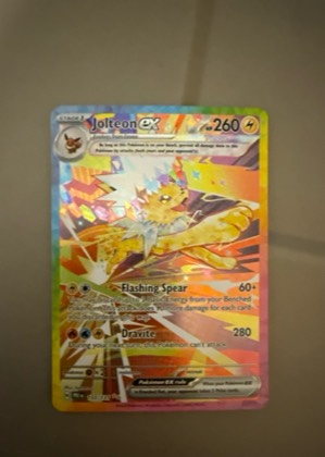 Jolteon ex - 153/131 graded 8
