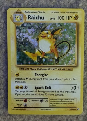 Raichu, graded 9.5