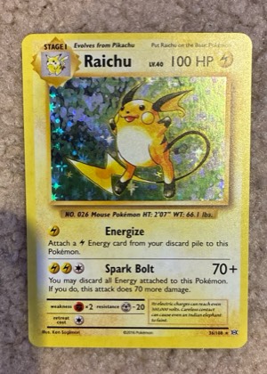 Raichu, graded 9.0