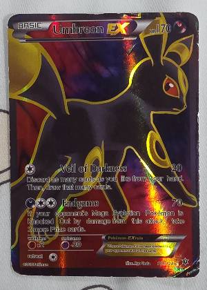 Umbreon EX (Full Art) graded 6 & below