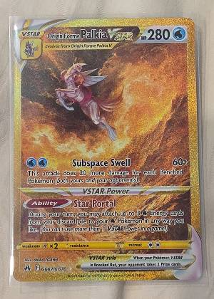 Origin Forme Palkia VSTAR (Secret) graded 8.5
