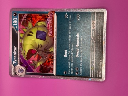Tyranitar, graded 8.5