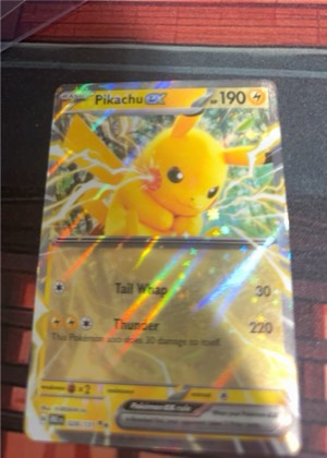 Pikachu ex, graded 9.0