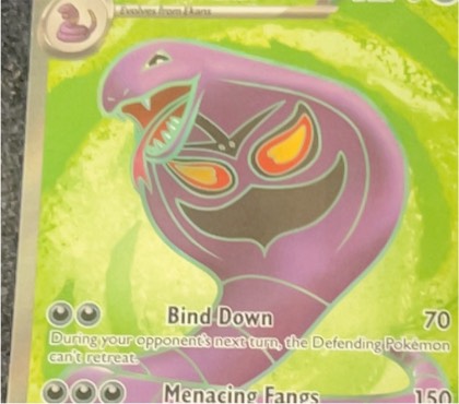 Arbok, graded 2.5