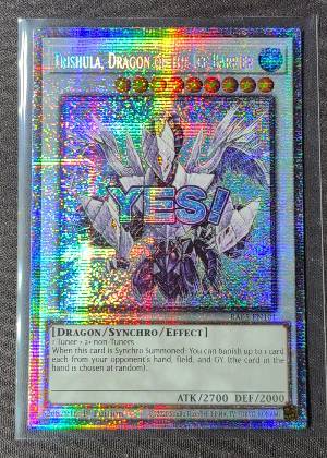 Trishula, Dragon of the Ice Barrier, graded 2.5