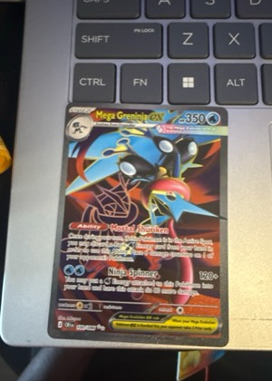 Mega Greninja ex, graded 9.0