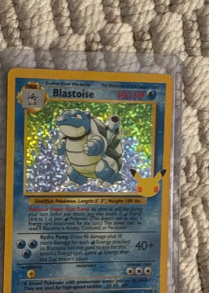 Blastoise, graded 6.5