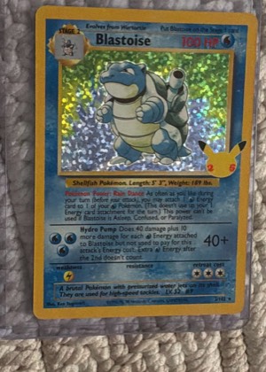 Blastoise, graded 9.0