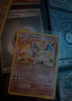 Charizard, graded 8.0