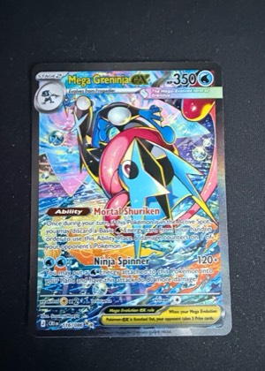 Mega Greninja ex, graded 9.0