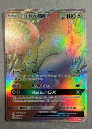 Tauros GX (Secret), graded 9.0