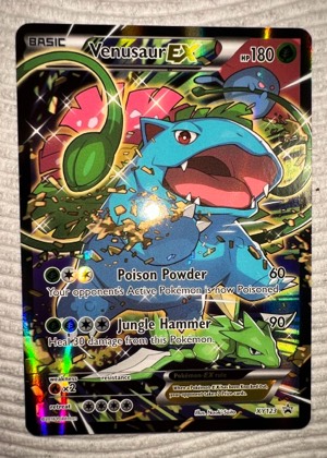 Venusaur EX - XY123, graded 8.5