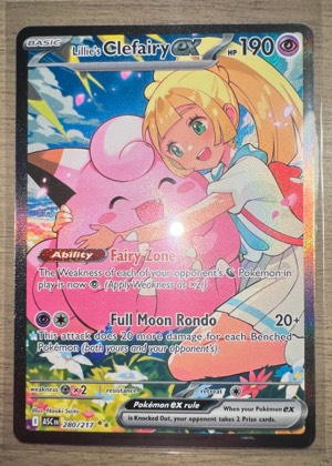 Lillie's Clefairy ex, graded 9.0