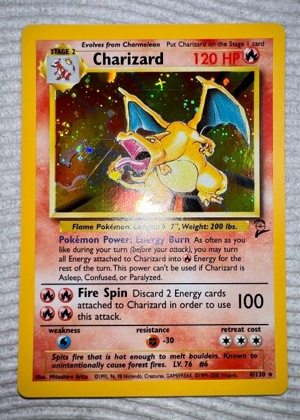 Charizard, graded 7.5