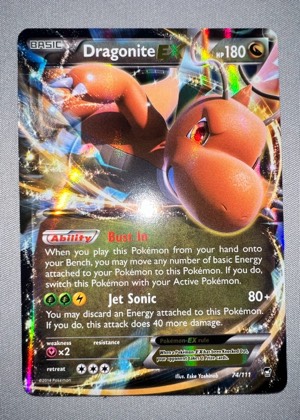 Dragonite EX, graded 9.0