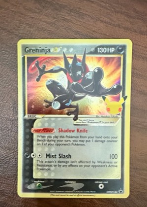 Greninja Star, graded 8.5