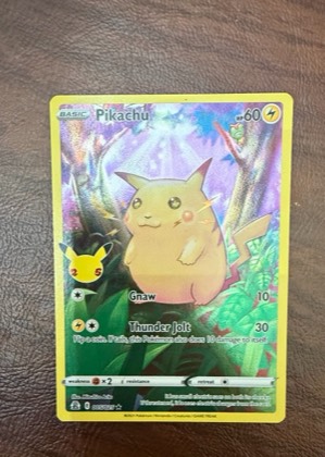 Pikachu, graded 9.0