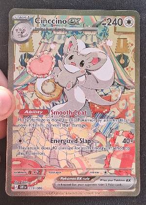Cinccino ex, graded 9.5