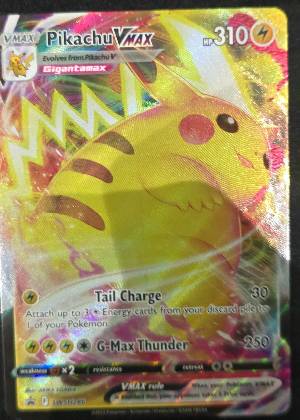 Pikachu VMAX - SWSH286, graded 8.0