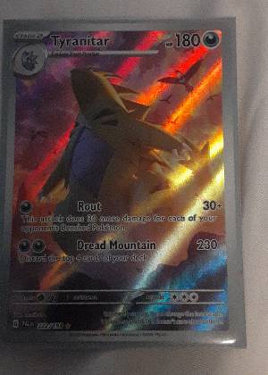 Tyranitar, graded 9.0