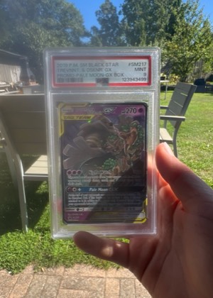 Trevenant & Dusknoir GX, graded 9.0
