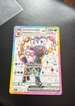 Umbreon ex - 176 graded 9.5