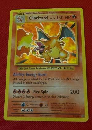 Charizard graded 6 & below