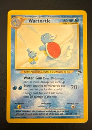 Wartortle, graded 9.0