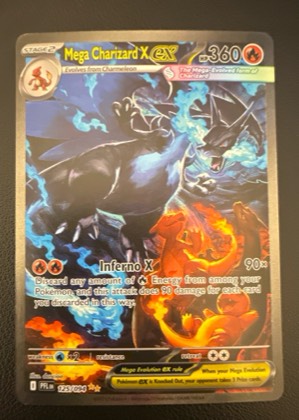 Mega Charizard X ex, graded 9.0