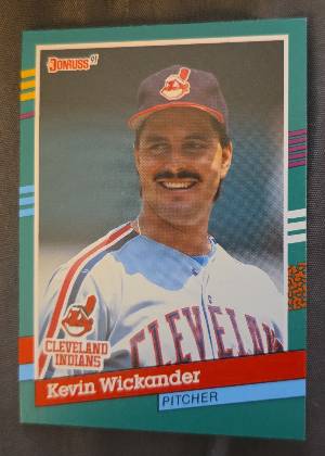 Kevin Wickander 1991 Donruss, graded 8.5