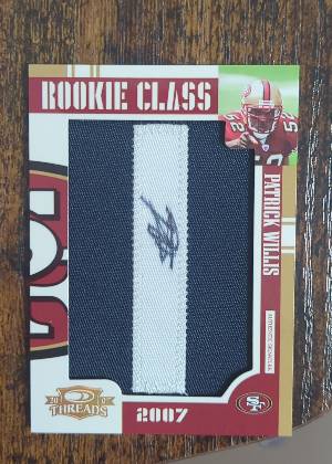 Patrick Willis, graded 9.5