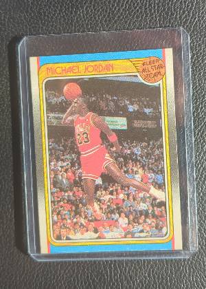Michael Jordan, graded 8.5