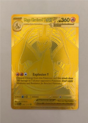 Charizard ex, graded 9.5