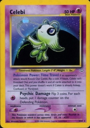Celebi, graded 9.0