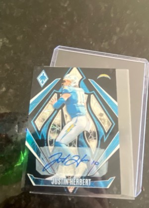 Justin Herbert, graded 8.5