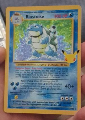 Blastoise, graded 8.0