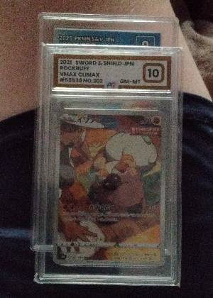 Rockruff, graded 10.0