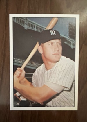 Mickey Mantle, graded 8.5