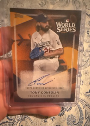 Tony Gonsolin, graded 7.5