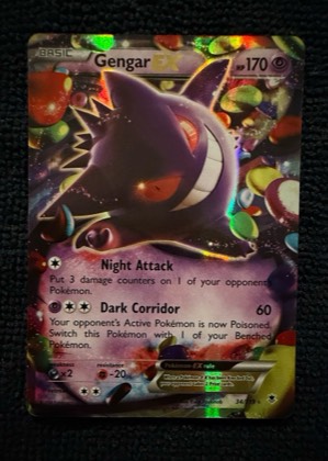 Gengar EX, graded 8.0