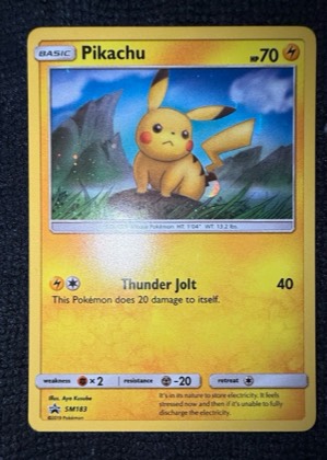 Pikachu - SM183, graded 8.5
