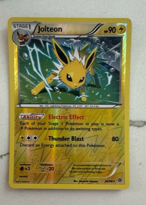 Jolteon, graded 9.0
