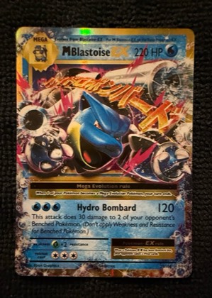 M Blastoise EX, graded 5.5