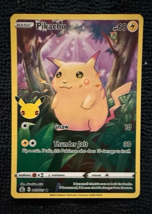 Pikachu, graded 9.0