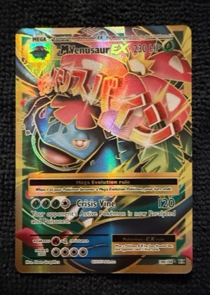 M Venusaur EX (Full Art), graded 9.0