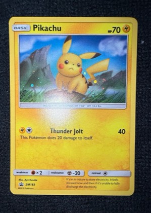 Pikachu - SM183, graded 8.5