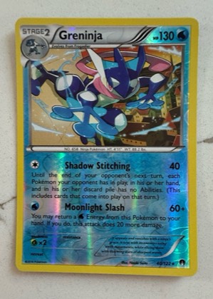 Greninja, graded 8.5