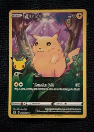 Pikachu, graded 9.0