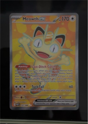 Meowth ex graded 6 & below