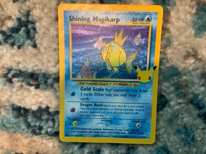 Shining Magikarp, graded 8.0